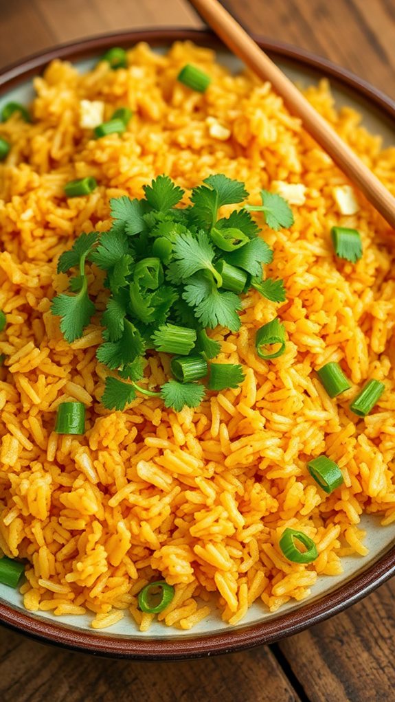 garnish with fresh cilantro