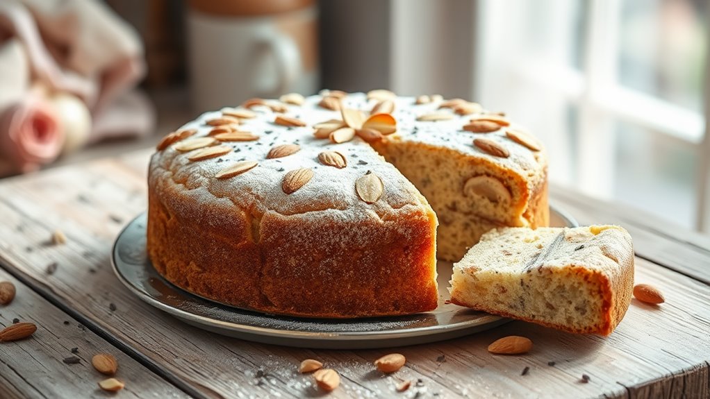 almond poppy seed cake
