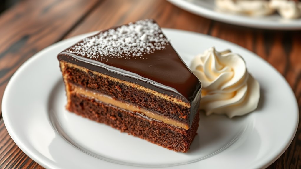 austrian chocolate cake dessert