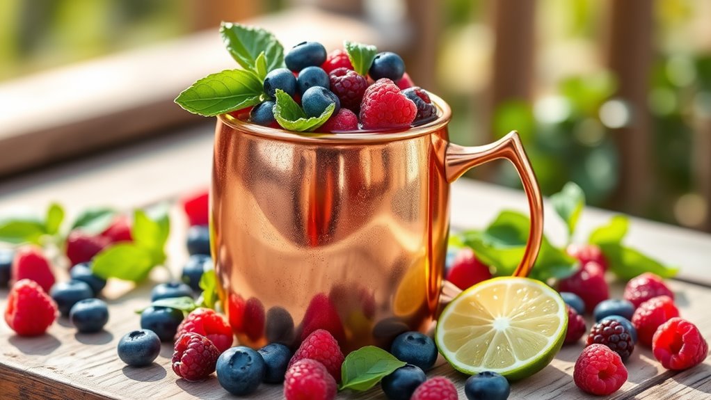 berry basil cocktail recipe