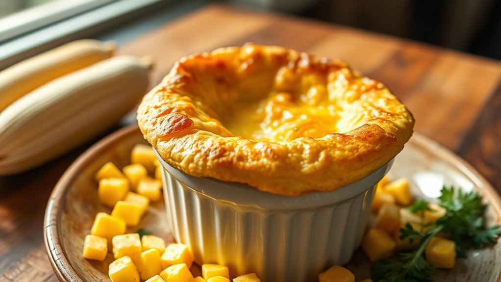 cheesy corn dish recipe