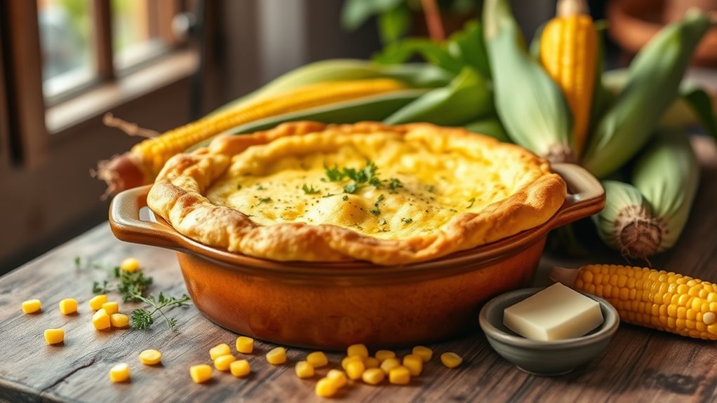 creamy corn baked dish