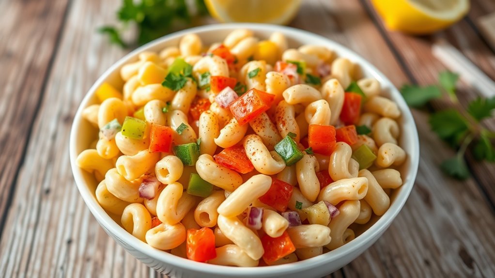 creamy macaroni salad recipe