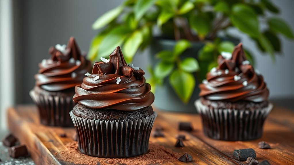 decadent chocolate cupcake recipe
