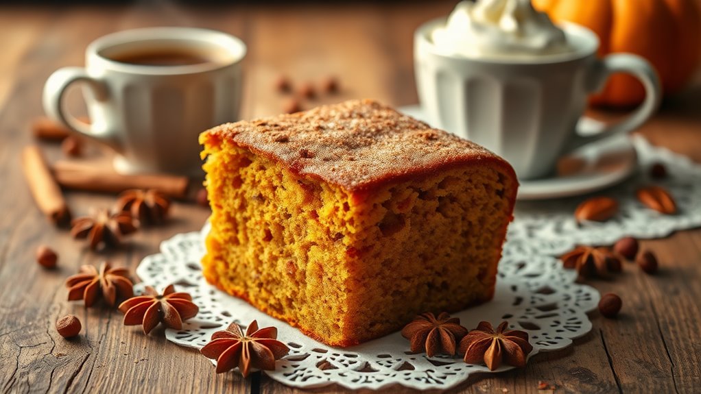 delicious pumpkin spice treat