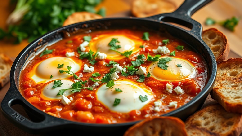 delicious spiced egg dish