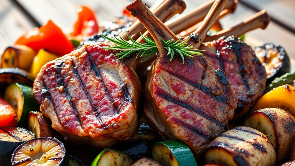 grilled lamb chops recipe