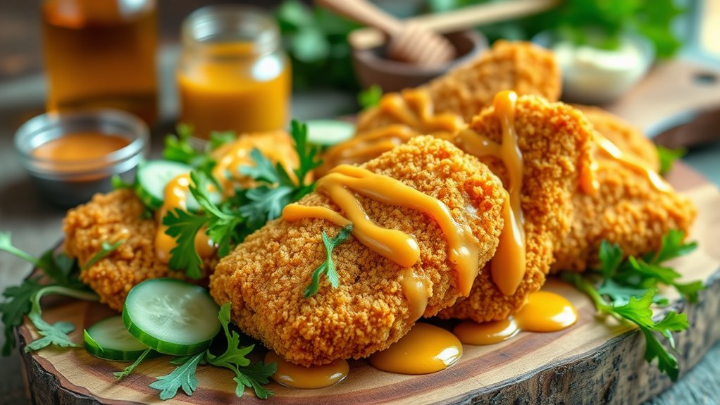 honey mustard chicken fingers