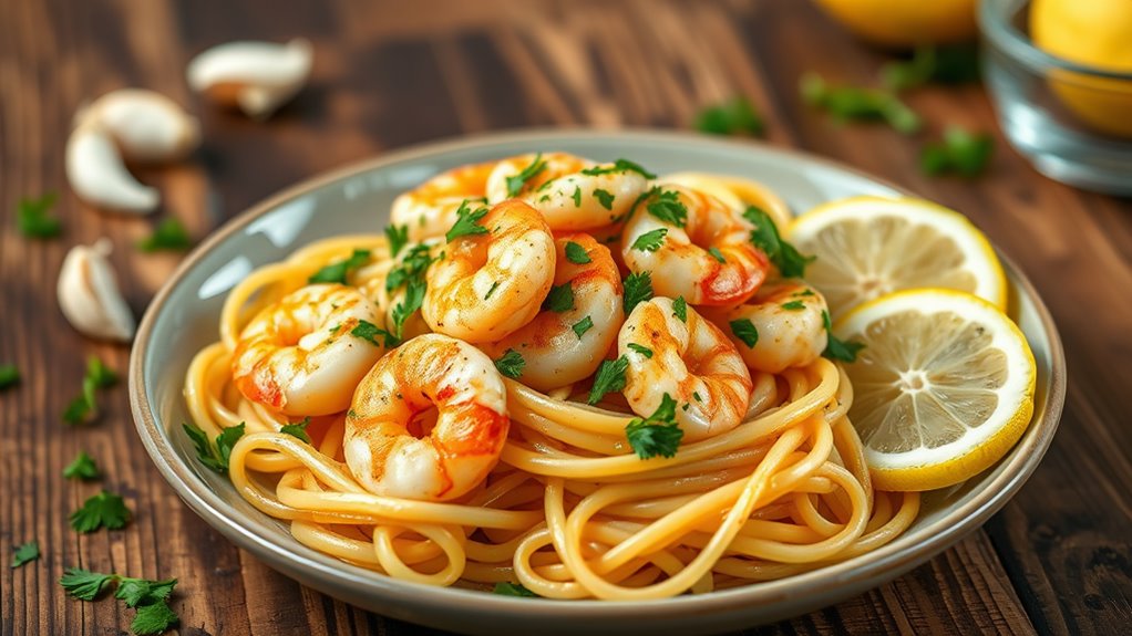 shrimp saut ed in garlic