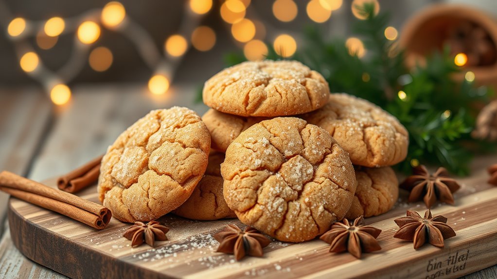 snickerdoodle cookies for christmas