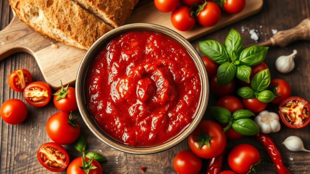 spicy italian tomato sauce