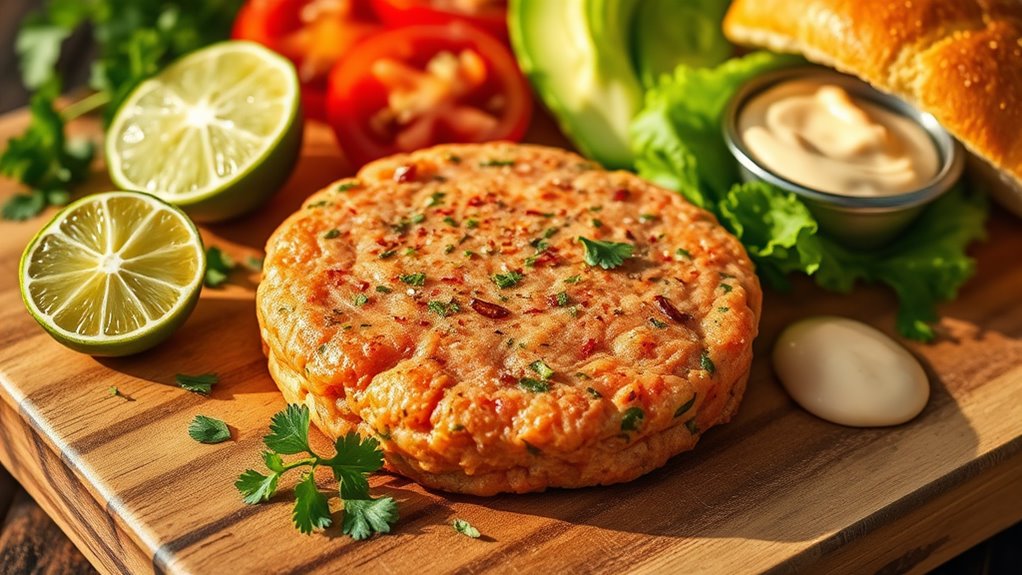 spicy salmon burger recipe