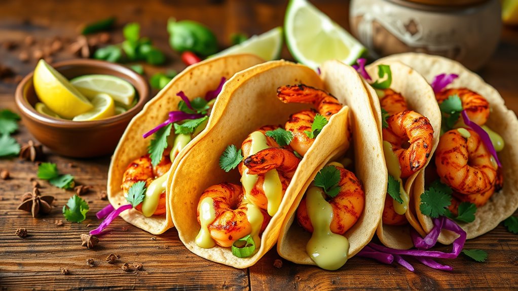 spicy shrimp tacos recipe