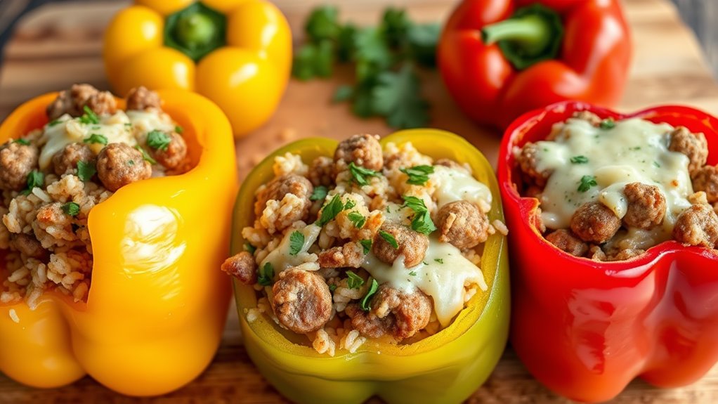 spicy stuffed pepper recipe