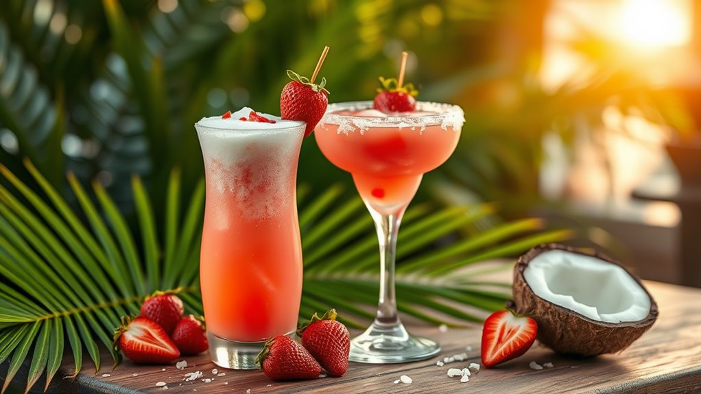 strawberry coconut margarita recipe