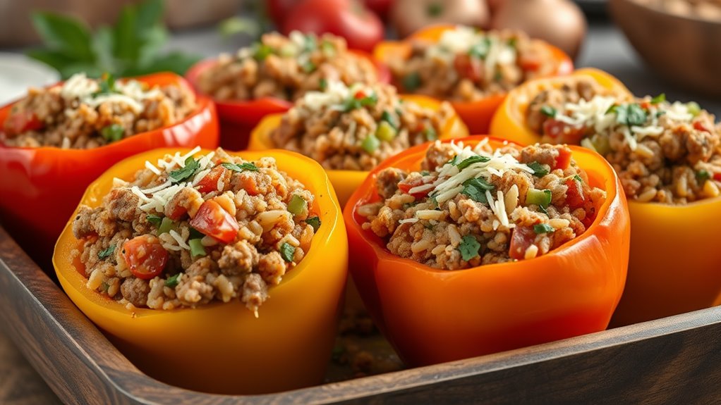 stuffed peppers with beef