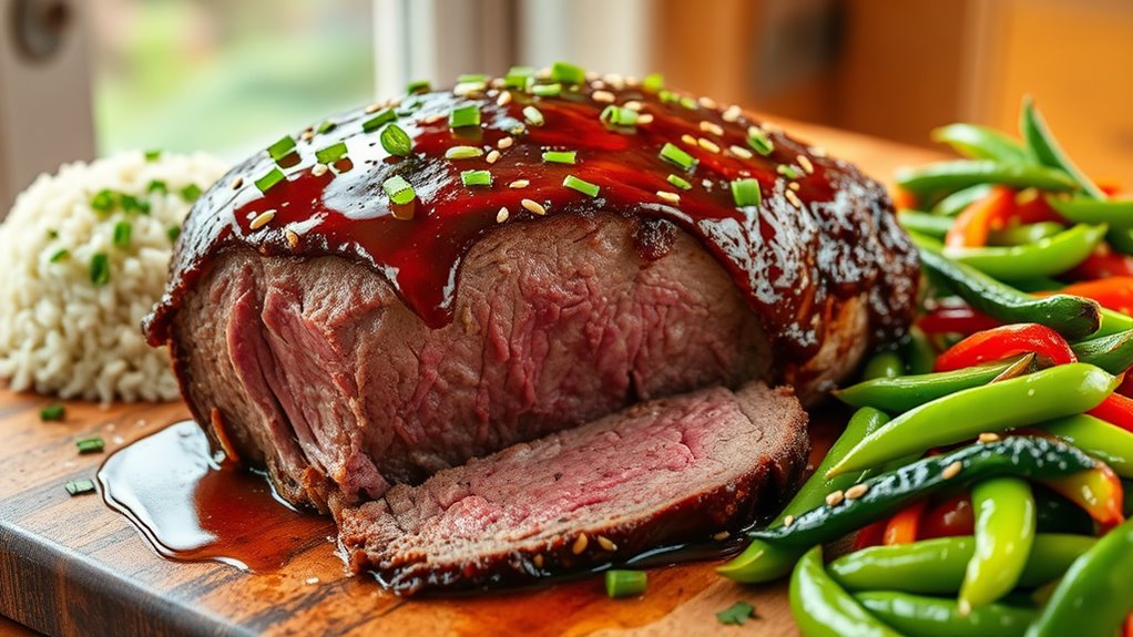teriyaki flavored asian roast