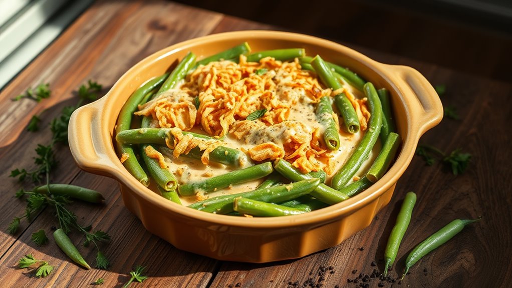 vegan green bean casserole