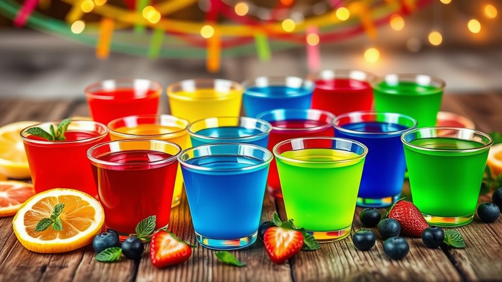 vodka infused gelatin desserts