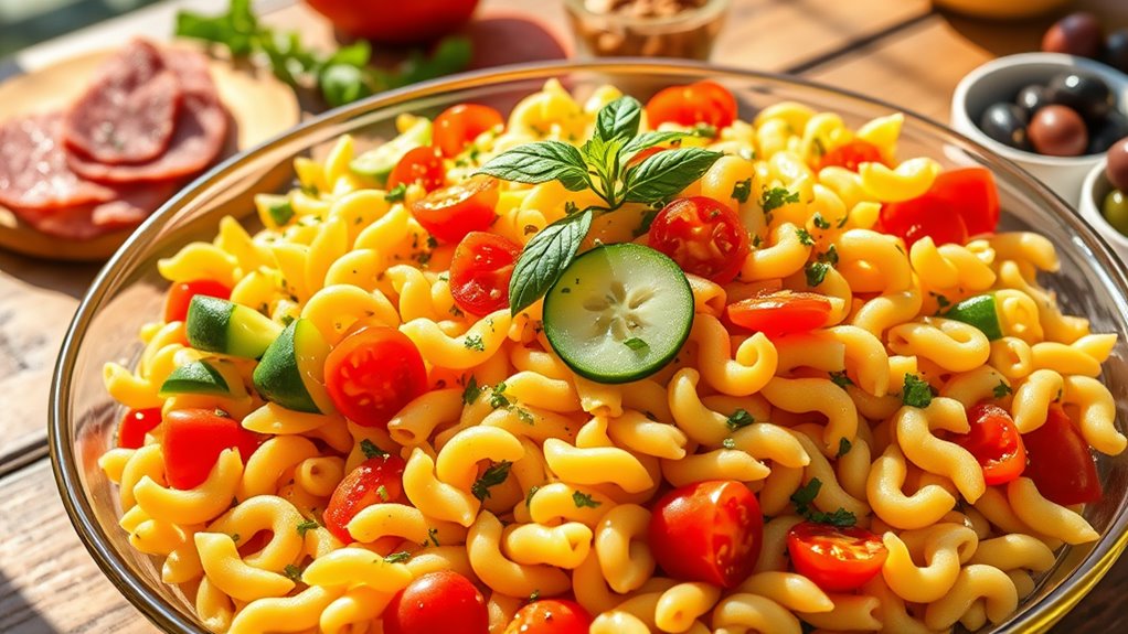 zesty italian pasta dish