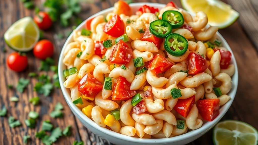 zesty macaroni salad recipe