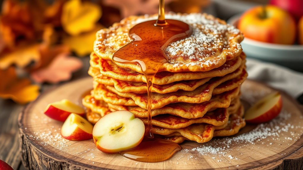 apple cinnamon potato pancakes