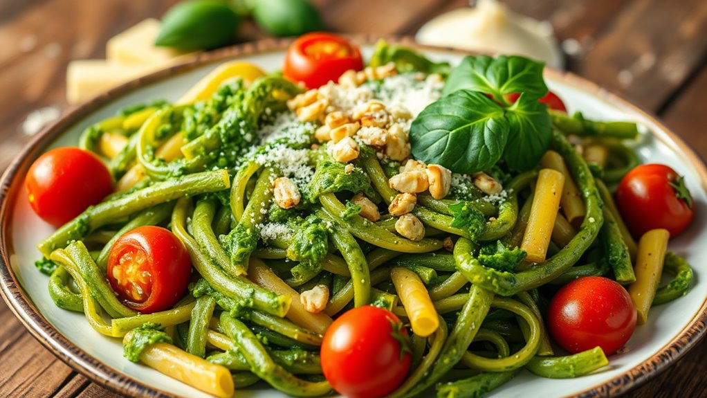 arugula pesto pasta recipe