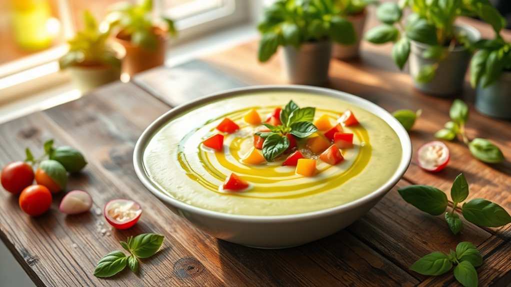 chilled avocado soup recipe