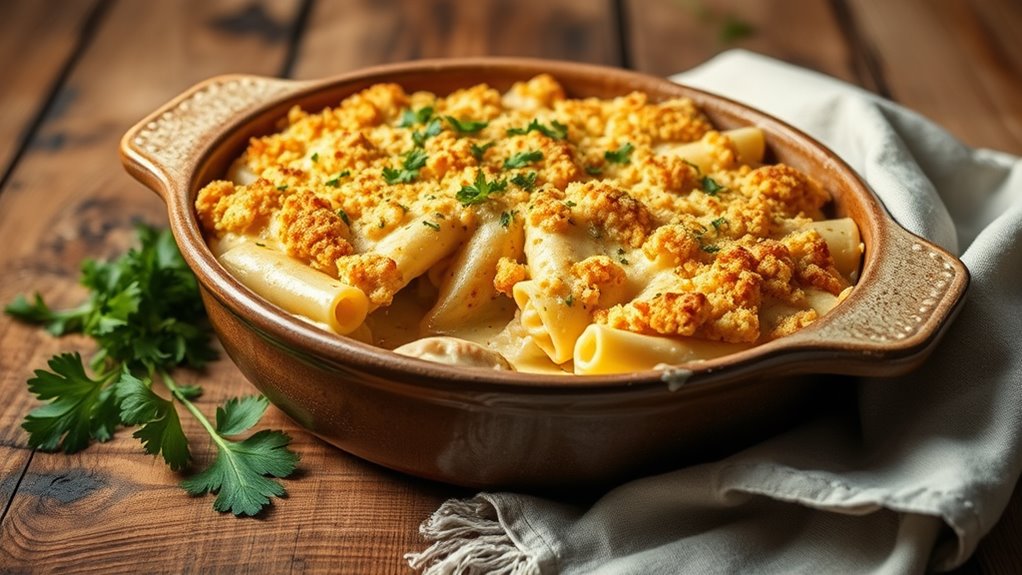 creamy chicken noodle dish