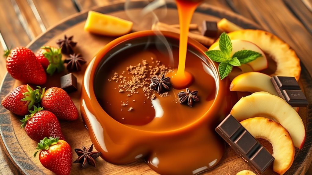 decadent spiced chocolate treat