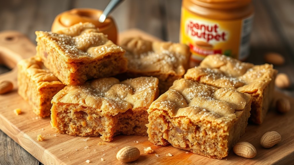 delicious chewy cookie bars