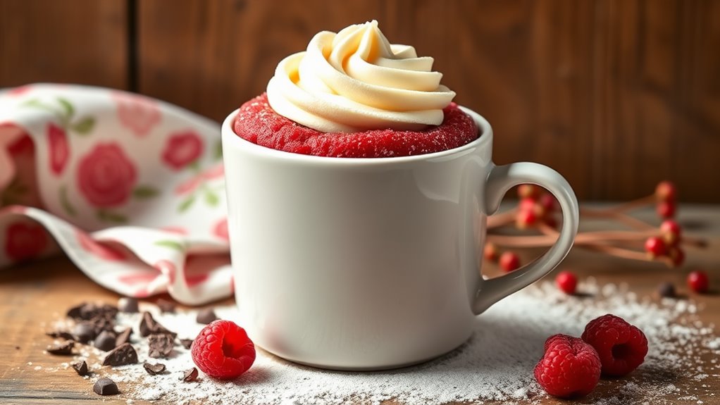 delicious red velvet dessert