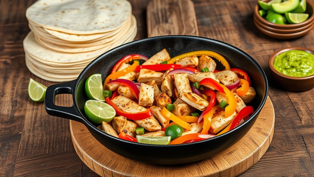 easy one pan fajita recipe