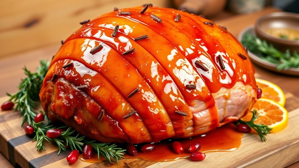 maple glazed ham recipe
