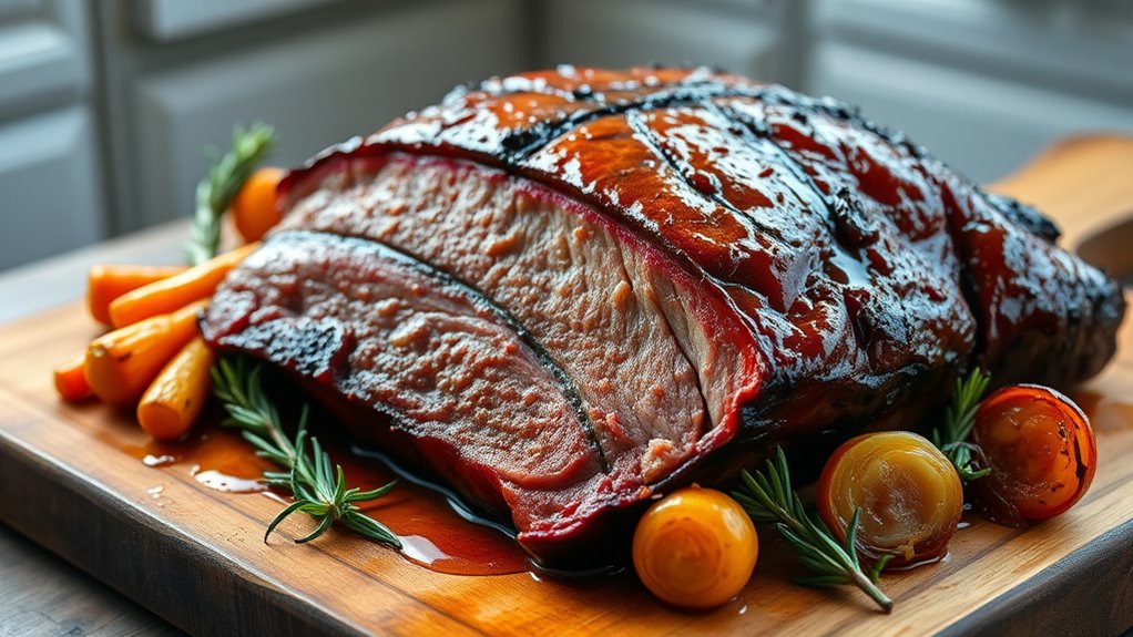 oven cooked brisket preparation