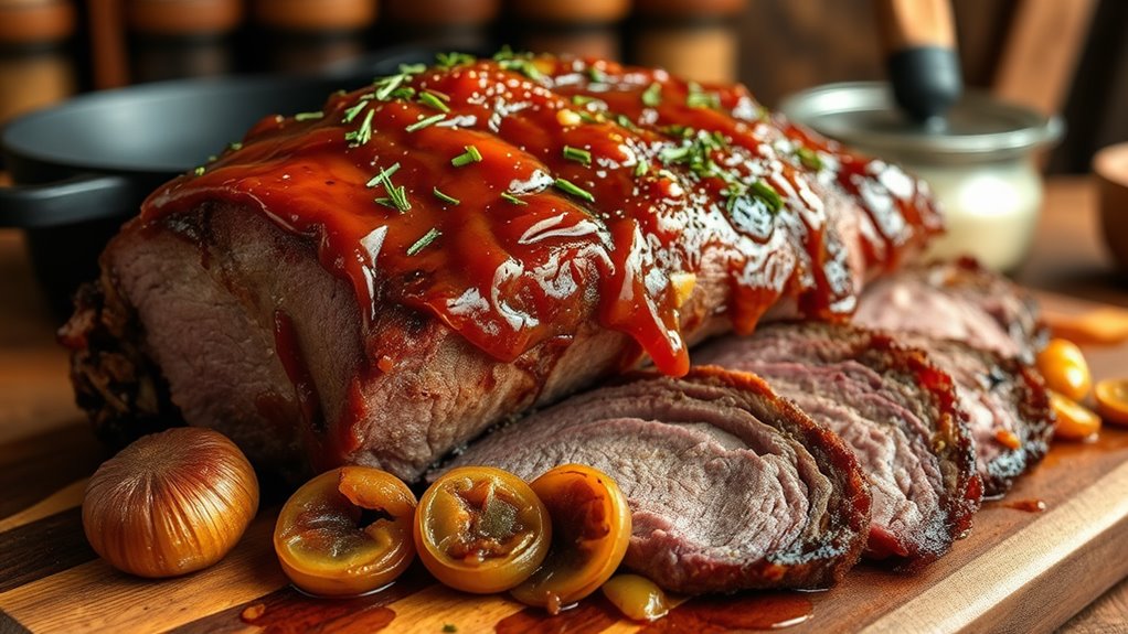 savory beer infused brisket