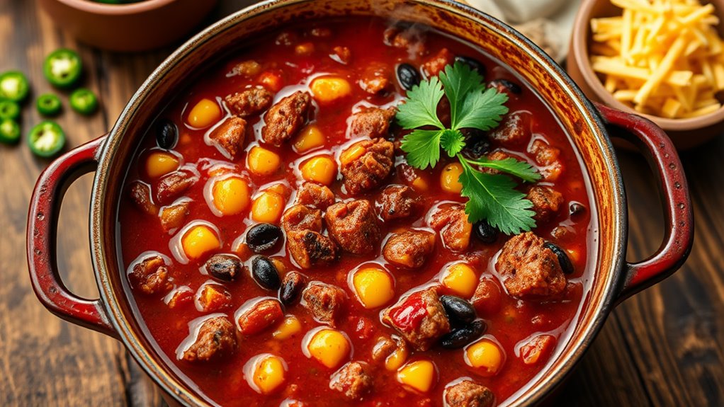 savory smoky spicy chili