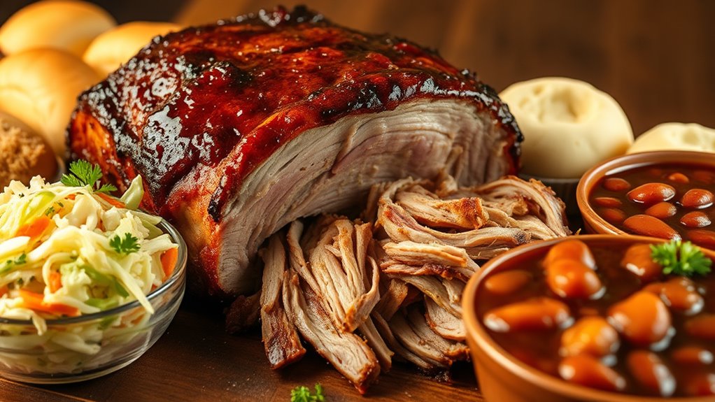 slow cooked barbecue pork