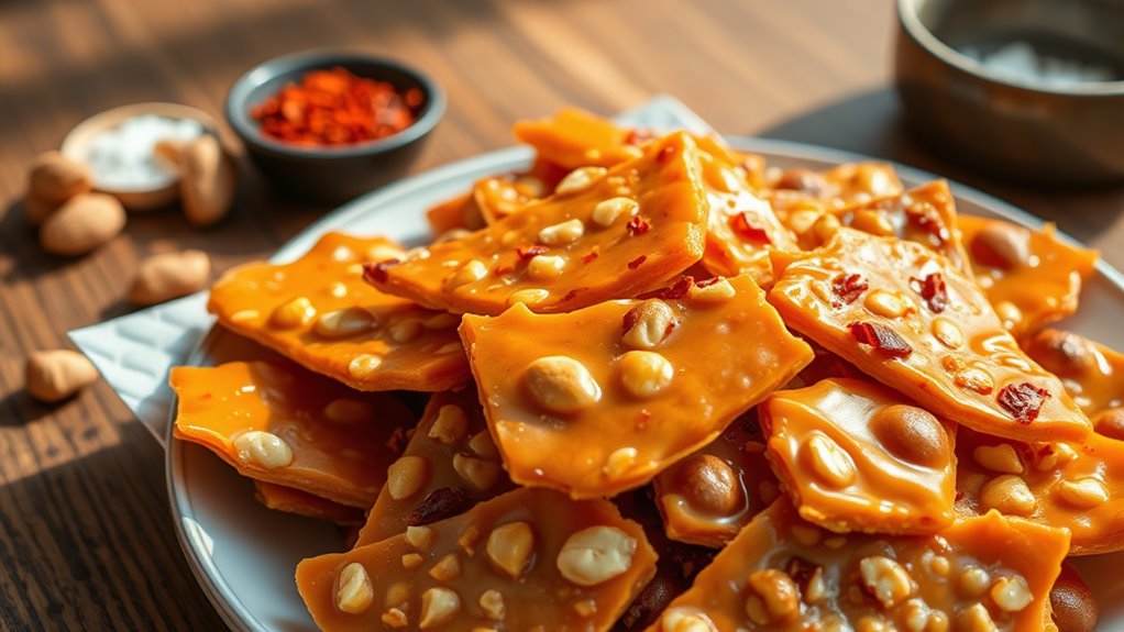 spicy nutty candy treat
