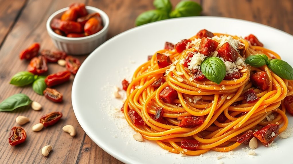sun dried tomato pesto pasta