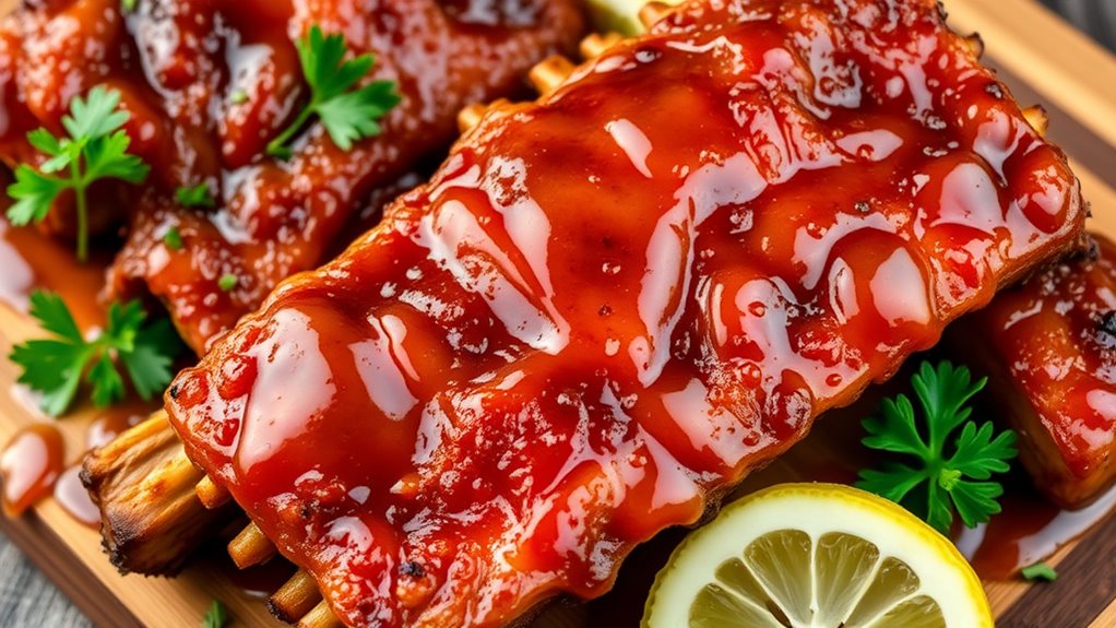 sweet and tangy ribs