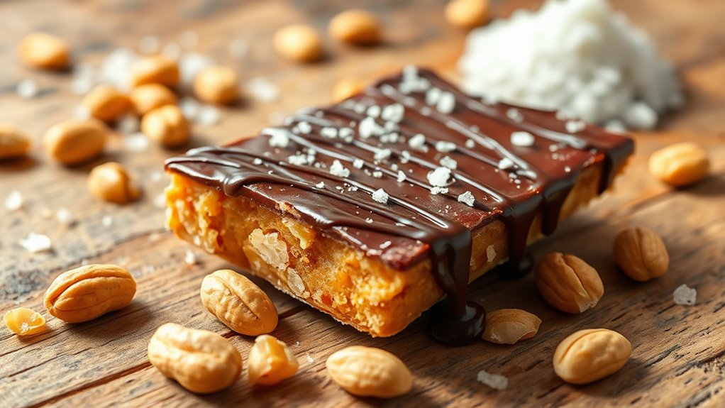 sweet chocolate peanut treat