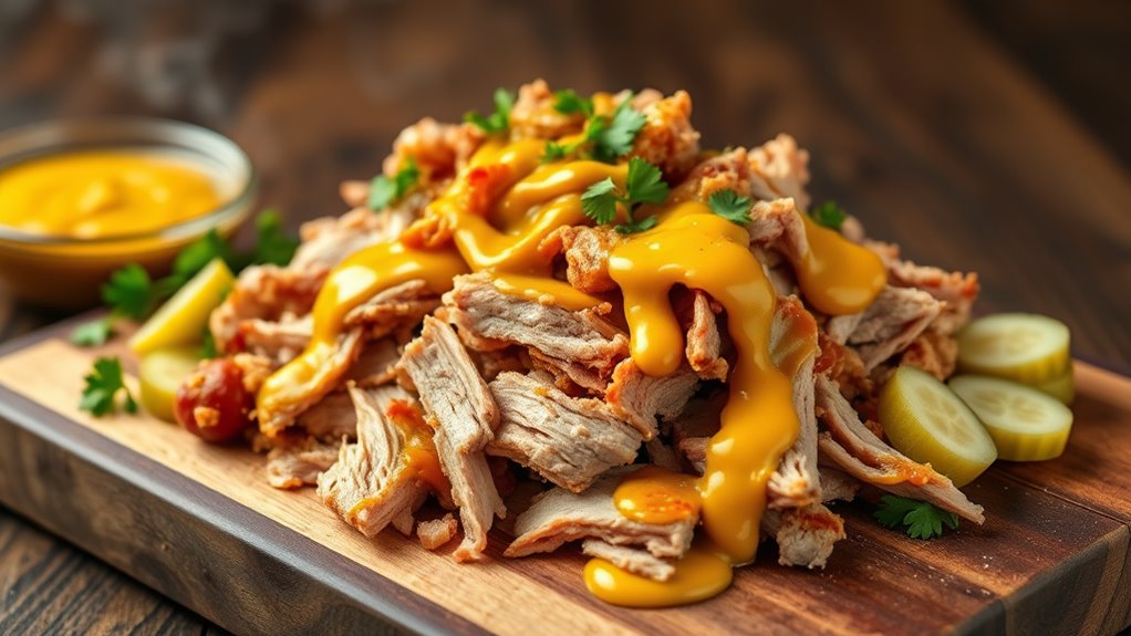 tangy mustard pulled pork