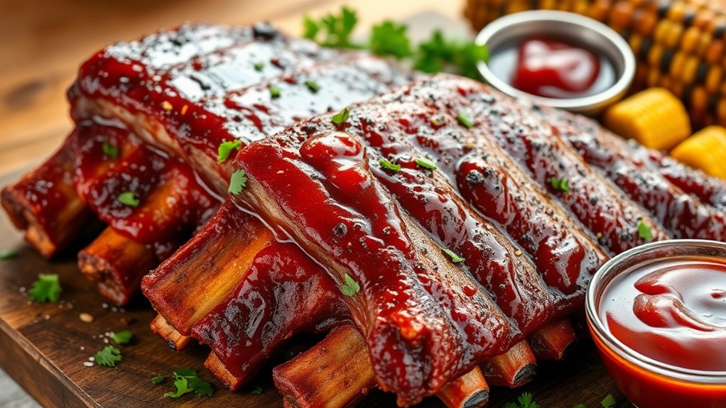 tender smoky flavorful ribs