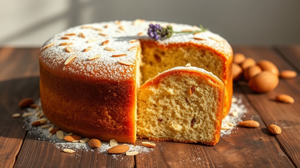almond butter cake recipe