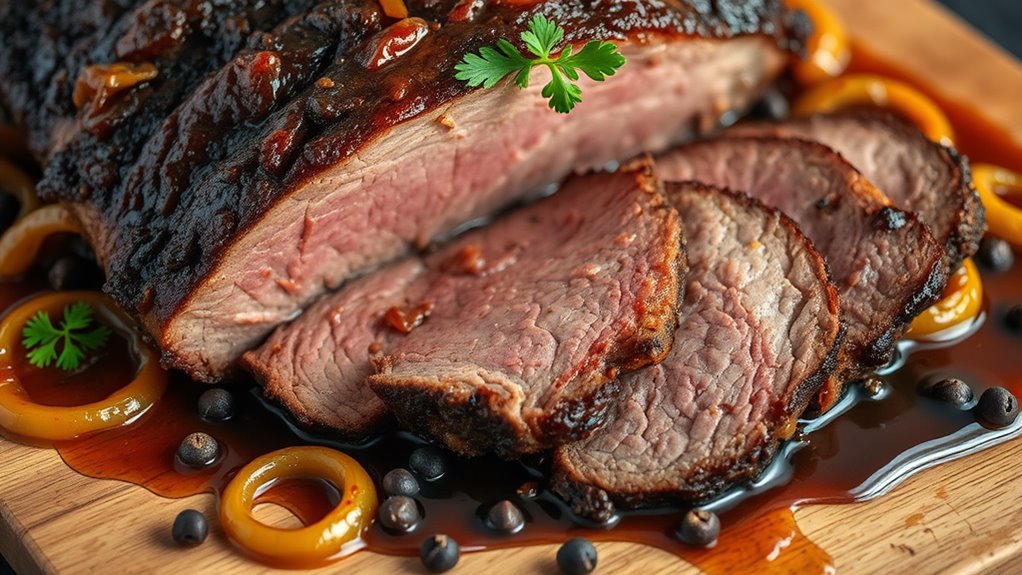 braised brisket with flavors