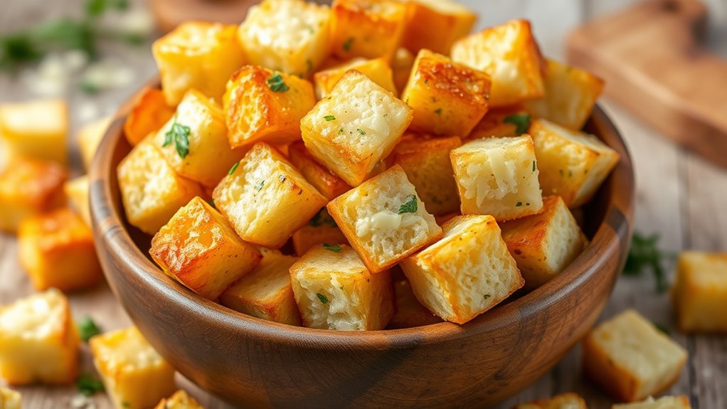 cheesy crunchy savory bites
