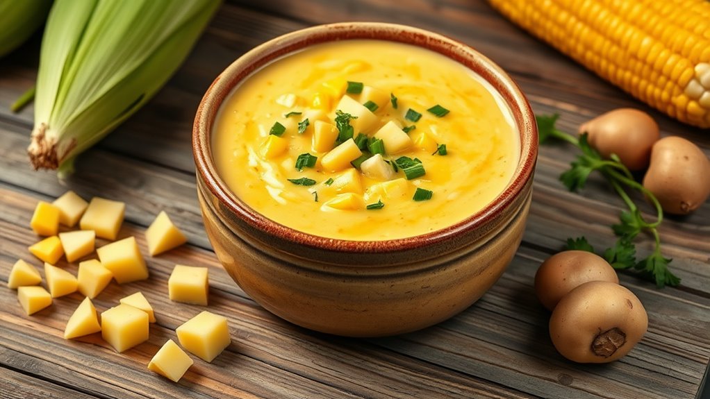 creamy corn potato soup