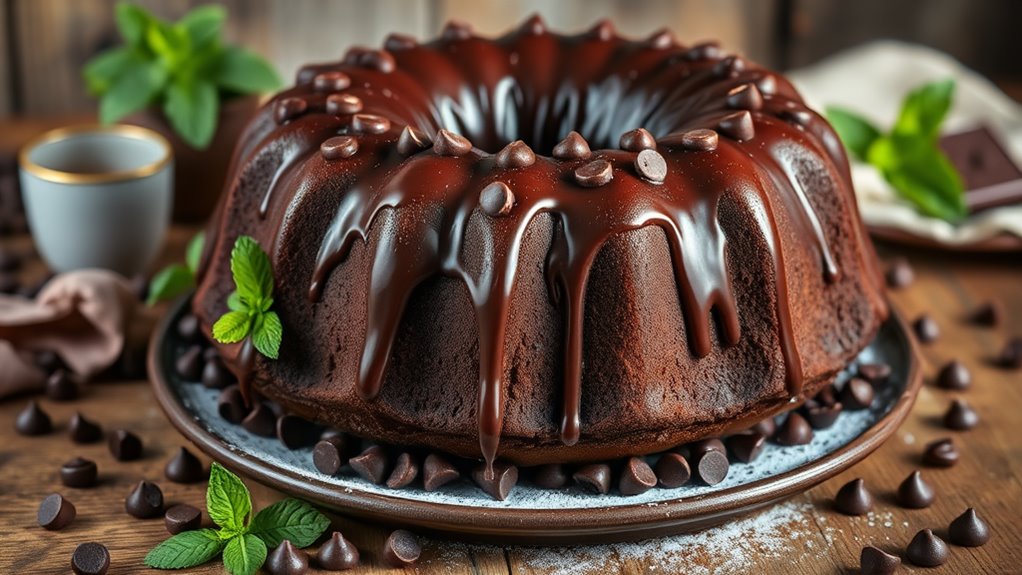 decadent chocolate bundt cake
