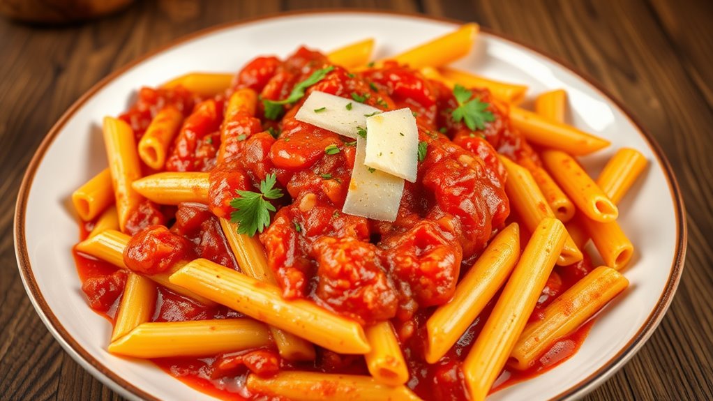 spicy pasta dish recipe